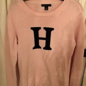 Vintage pink Tommy Hilfiger crew neck sweater